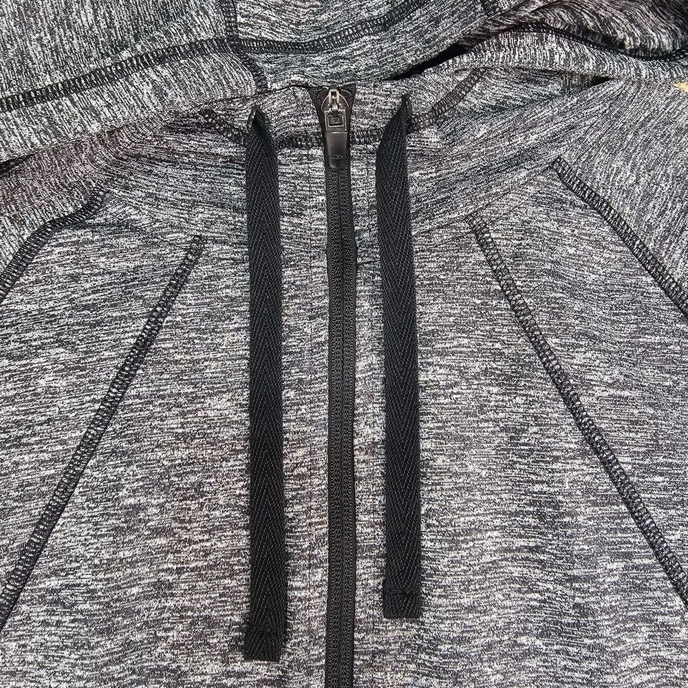 C9 Champion Womens XL Gray Full Zip Hoodie Stretch Athletic Running Jacket - Picture 5 of 12